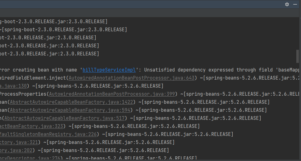 pagehelper-spring-boot-starter分页导致项目启动错误